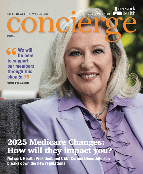 cover of 2024 concierge magazine showing CEO coreen dicus-johnson