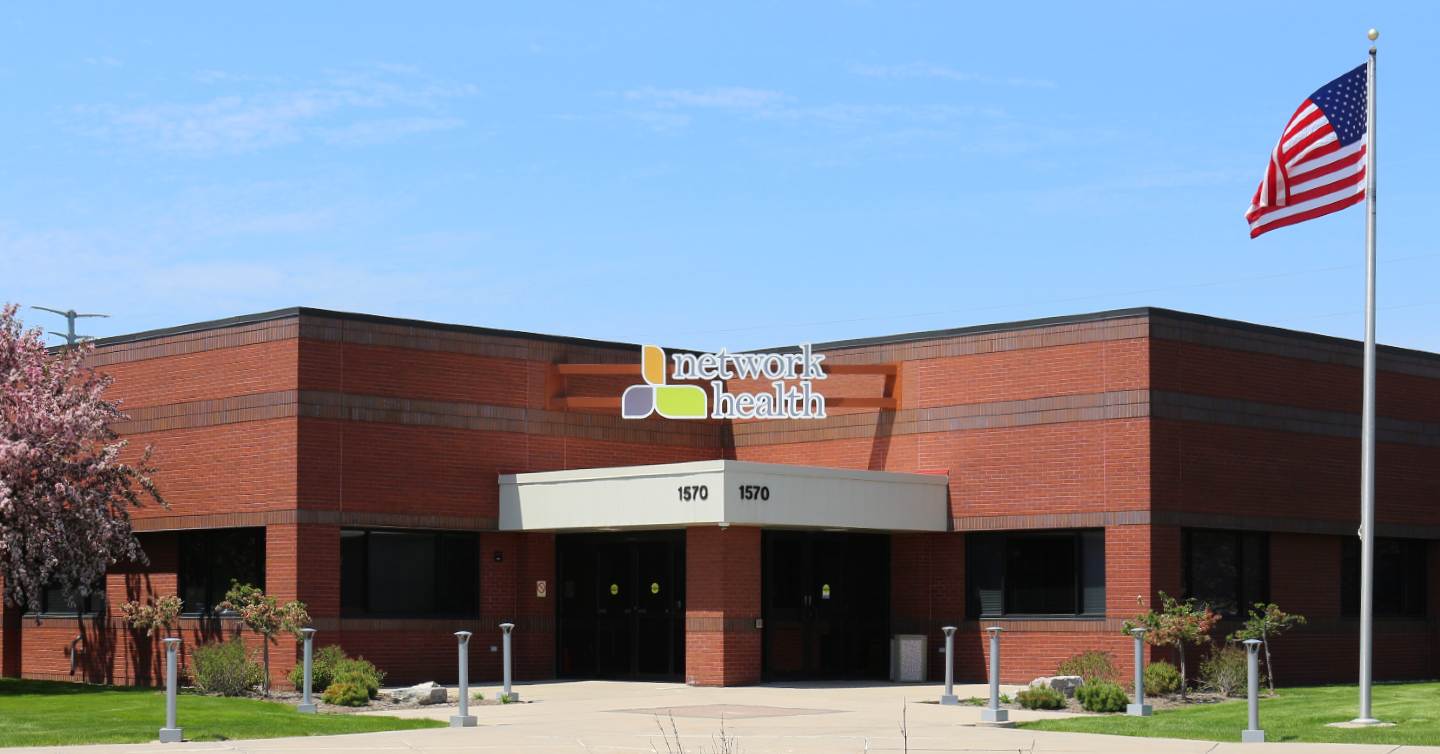 exterior of 1570 building at Network Health