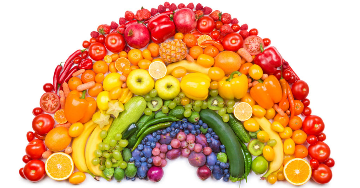 rainbow of vegetables