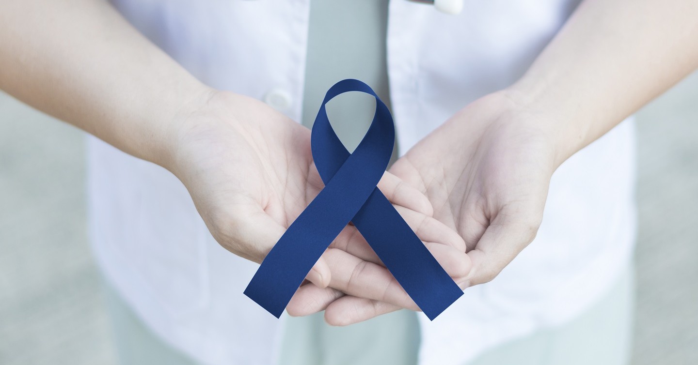 Person having a colorectal consultation with their personal doctor