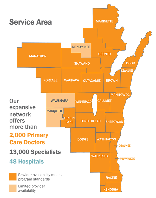 Service Area Map